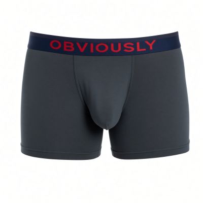 Obviously FreeMan Bokserit 3-pack musta, tuhkanharmaa ja metsänvihreä Bokserit 90% Bambu, 10% Lycra S-XL C00-1A/C00-1U/C00-1V