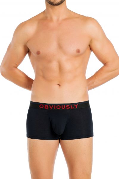 Obviously FreeMan Trunk musta Trunk 90% Bambu, 10% Lycra S-XL C03-1A