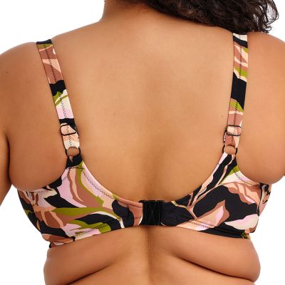 Elomi Ocean Avenue UW Plunge -bikiniliivit - Multi Kaarituettu edestä avara plungemallinen bikiniliivi. 75-100, F-N ES803402-MUI