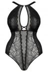 Scantilly by Curvy Kate Opulence -pitsibody Black-thumb Kaaritueton body säädettävillä olkaimilla E-L-kuppikolle. 36-54 ST-038-704-BLK