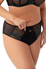 Ottavia-alushousut Black & Petrol