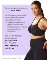Panache Sport 9441 Activate UW NP -urheilurintaliivit - Black-thumb Kaarituettu, toppaamaton urheiluliivi, jossa olkaimissa racerback-mahdollisuus 75-105, D-O SCU-9441-BLK