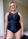 Panache Swimwear Onyx Chic Moulded Plunge -uimapuku Noir-thumb Kaarituettu kokouimapuku, jossa topatut kupit ja säädettävät olkaimet 70-85 DD-H SW1910-NOR