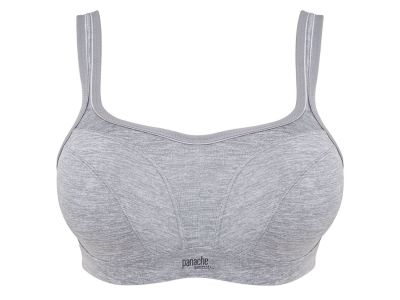 Panache Sport Panache Sport 5021 UW urheilurintaliivit Grey Marl Kaarituettu, topattu urheiluliivi, jossa muunneltavat olkaimet 60-90, D-J 5021-MARL