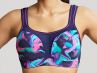 Panache Sport Panache Sport 5021A UW urheilurintaliivit Cyber Swirl-thumb Kaarituettu topattu urheiluliivi, jossa muunneltavat olkaimet. 65-90, D-J 5021A-CYB