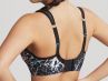 Panache Sport Panache Sport 5021B UW urheilurintaliivit Ink Splat-thumb Kaarituettu topattu urheiluliivi, jossa muunneltavat olkaimet. 65-90, D-J 5021B-INK