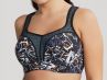 Panache Sport Panache Sport 5021B UW urheilurintaliivit Ink Splat-thumb Kaarituettu topattu urheiluliivi, jossa muunneltavat olkaimet. 65-90, D-J 5021B-INK