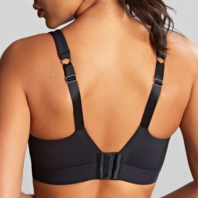 Panache Sport Panache Sport 5022 Ultra Perform UW -urheilurintaliivit Black Kaarituettu, toppaamaton urheiluliivi, jossa muunneltavat olkaimet. 60-90, D-J 5022-BLK