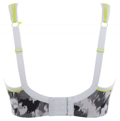 Panache Sport Panache Sport 7341A NW urheiluliivit Grey Animal Kaaritueton, topattu sporttiliivi 65-90, D-J 7341A-GRA