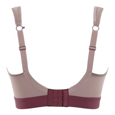 Panache Sport Panache Sport 7341B NW urheiluliivit Warm Taupe Kaaritueton, topattu sporttiliivi 65-90, D-J 7341B-WA-TA