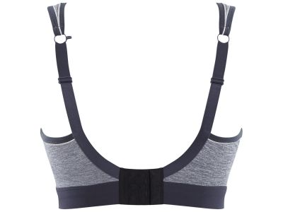 Panache Sport Panache Sport 7341B NW urheiluliivit Charcoal Marl Kaaritueton, topattu sporttiliivi 60-90, D-J 7341B-CMRL