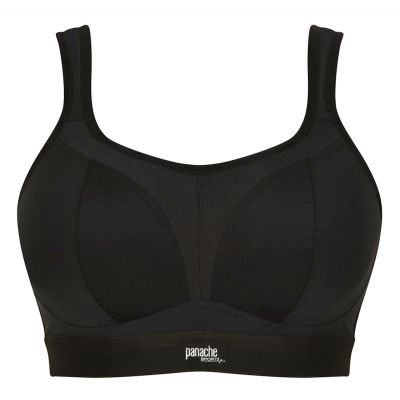 Panache Sport Panache Sport 7341B NW urheiluliivit Black Kaaritueton, topattu sporttiliivi. 60-90, D-J 7341B-BLK