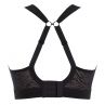 Panache Sport Panache Sport 7341C NW urheiluliivit Black Lace & Latte-thumb Kaaritueton, topattu sporttiliivi 60-90, D-J 7341C-BL&L