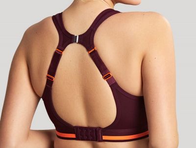 Panache Sport Panache Sport 7341R NW Racer Back -urheiluliivit Mulberry Kaaritueton, topattu sporttiliivi 60-90, D-J 7341R-MUY