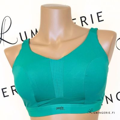 Panache Sport 5022 Endurance UW NP -urheilurintaliivit Green Kaarituettu, toppaamaton urheiluliivi, jossa muunneltavat olkaimet. 60-90, D-M 5022-GRN