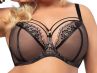 Gorsenia Paradise Soft -rintaliivit musta-beige-thumb Kaarituettu, toppaamaton 65-100, D-M K496-CZA