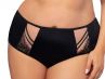 Gorsenia Paradise-alushousut Black-Beige-thumb Alushousut normaalikorkealla vyötäröllä M/38 - 4XL/48 K497-BLK/CZA