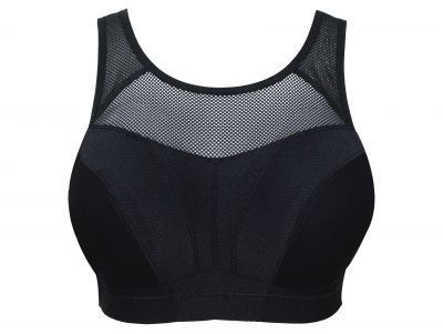 Parfait Active Breeze-urheilurintaliivit NPWF musta Kaaritueton, toppaamaton urheiluliivi  65-90, D-G P5542-BLK