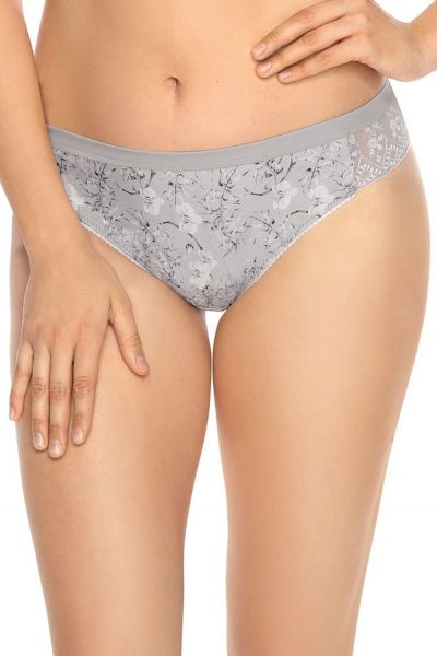 Gaia Lingerie Paula-alushousut Grey Orchid Normaalikorkeat alushousut M/38 - 4XL/48 GFP-918-SZA