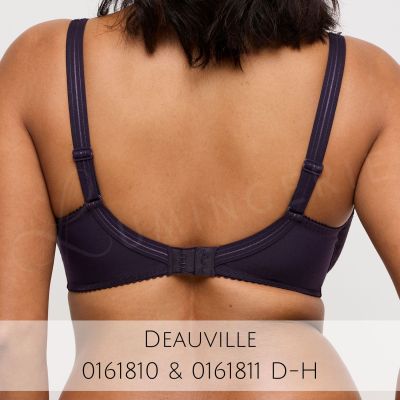 PrimaDonna Deauville UW Full Cup -rintaliivit Amethyst Gem Kaarituettu, toppaamaton täyskuppinen liivi. 65-110, D-K 01618-10/11/15-AMG