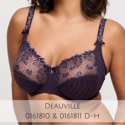 PrimaDonna Deauville UW Full Cup -rintaliivit Amethyst Gem Kaarituettu, toppaamaton täyskuppinen liivi. 65-110, D-K 01618-10/11/15-AMG