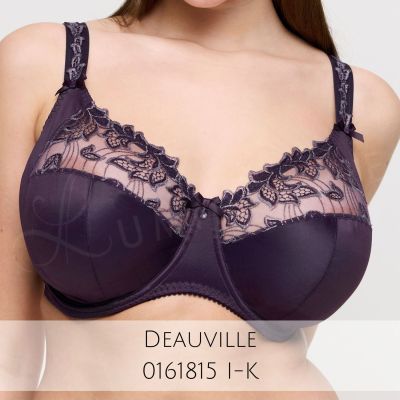 PrimaDonna Deauville UW Full Cup -rintaliivit Amethyst Gem Kaarituettu, toppaamaton täyskuppinen liivi. 65-110, D-K 01618-10/11/15-AMG