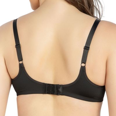 Parfait Pearl UW NP Minimizer -rintaliivit Black Kaarituettu, saumaton minimizer-liivi kauniilla jacquard-pinnalla. 70-95, D-H P60921-BLK