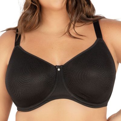 Parfait Pearl UW NP Minimizer -rintaliivit Black Kaarituettu, saumaton minimizer-liivi kauniilla jacquard-pinnalla. 70-95, D-H P60921-BLK