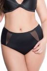 Julimex Lingerie Pearl Panty -alushousut musta-thumb  S-3XL PRL-CZA