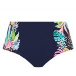 Pina Colada Mid Rise -bikinihousut Midnight