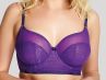 Cleo by Panache Piper Soft Balconnet -rintaliivit Violet-thumb Kaarituettu, pehmeäkuppinen balconette-liivi 65-85, D-J 10031-VIO