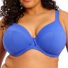 Elomi Plain Sailing UW Plunge -bikiniliivit Azure Blue-thumb Kaarituettu edestä avara plungemallinen bikiniliivi. 75-100, F-N ES7284-AZE