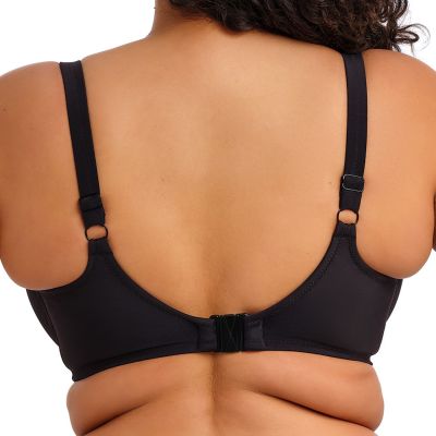 Elomi Plain Sailing UW Plunge -bikiniliivit - Black Kaarituettu edestä avara plungemallinen bikiniliivi. 75-100, F-N ES7284-BLK