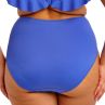 Elomi Plain Sailing Ruched -bikinihousut Azure Blue-thumb Korkeavyötäröiset kevyesti tukea antavat bikinihousut. 38-52 ES7286-AZE