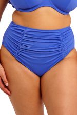 Plain Sailing Ruched -bikinihousut Azure Blue