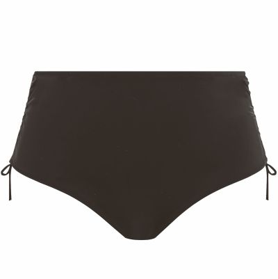 Elomi Plain Sailing Adj. HW -bikinihousut - Black Korkeavyötäröiset bikinihousut. 40-52 ES7287-BLK