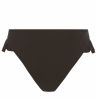 Elomi Plain Sailing Hi-Leg Ruffle -bikinihousut Black-thumb Korkeavyötäröiset bikinihousut. 40-52 ES7288-BLK