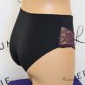 Plaisir Lingerie Beate-midialushousut Black & Merlot-thumb Normaalikorkeat alushousut Beate-sarjaan. 42-54 144-32/MRL