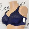 Plaisir Lingerie Beate Elegance UW Soft Full Cup -rintaliivit Dark Blue-thumb Kaarituettu, toppaamaton, joustopitsinen täyskuppiliivi. 80-110 D-H 619432-17/DAB