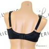 Plaisir Lingerie Beate Lux UW Soft Full Cup -rintaliivit Black & Moss Green-thumb Kaarituettu, toppaamaton, joustopitsinen täyskuppiliivi. 80-110 D-H 619435-31/MSS