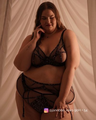 Playful Promises Ramona Strap & Mesh HW -sukkanauhavyö Leopard Satin  38 - 54 PP-SB-3220-LP