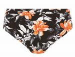 Port Maria Full Brief -bikinihousut Black Floral
