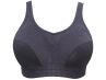 Parfait Active Power Fit -urheilurintaliivit Black w Pink Blush-thumb Kaarituettu, toppaamaton urheiluliivi muunneltavilla olkaimilla 70-100, D-H P6002-BLK
