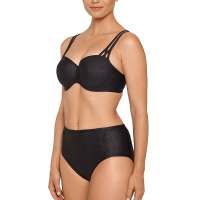 PrimaDonna Freedom Padded Balcony -bikiniliivit musta Kaarituettu, topattu bikiniliivi muunneltavilla olkaimilla 70-85, D-H 4004416-ZWA