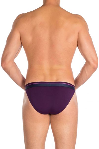 Obviously PrimeMan Bikini brief violetti Bikini brief 90% Mikrokuitu, 10% Lycra<br> S-XL A05-1Q