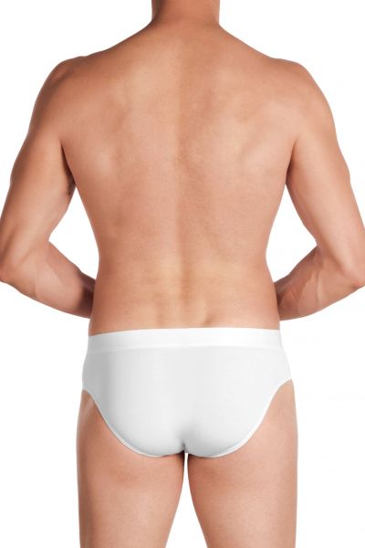 Obviously PrimeMan Brief valkoinen Brief-alushousut <br> 90% Mikrokuitu, 10% Lycra<br> S-3XL A02-1N