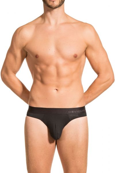 Obviously PrimeMan Hipster brief musta Hipster brief 90% Mikrokuitu, 10% Lycra<br> S-XL A04-1A