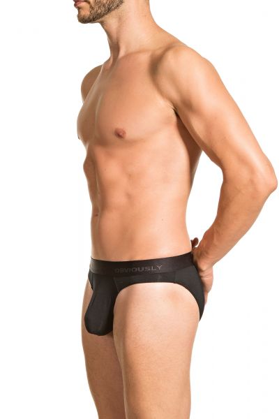 Obviously PrimeMan Hipster brief musta Hipster brief 90% Mikrokuitu, 10% Lycra<br> S-XL A04-1A