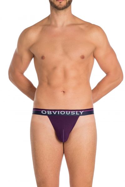 Obviously PrimeMan Stringit violetti Stringit 90% Mikrokuitu, 10% Lycra<br> S-XL A06-1Q