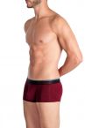 Obviously PrimeMan Trunk tummanpunainen-thumb Lyhytlahkeiset Trunk-bokserit<br> 90% Mikrokuitu, 10% Lycra<br> S-XL A03-1L